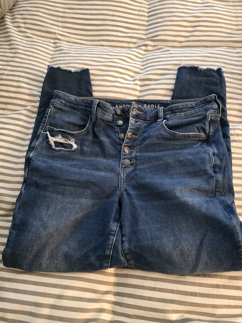 American Eagle Button Fly Jeans